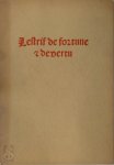 Alphonse Bayot - L'Estrif de Fortune et de Vertu Étude du manuscrit 9510 de la Bibliothèque royal de Belgique, provenant de l'ancienne 'Librairie' des Croy de Chimay