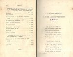 Tollens, H. ; Génestet, P.H; de ; Eckhard, D.G. - Verzamel dichtbundel Tollens,  de Génestet, Eckhard. Bevat: Laatste gedichten 1e deel / H. Tollens (1856) ; De dichtwerken van P.A. de Génestet, 1e deel (1881) ; Ernst en luim (1871?) / D.G. Eckhard