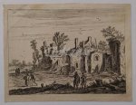 GRONSVELD, JOHANNES, - Landscape with ruin