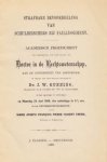ERENS, Frans - Strafbare bevoordeeling van schuldeischers bij faillissement. Academisch proefschrift.