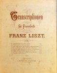 Liszt, Franz: - Transcriptionen für Pianoforte von Franz Liszt. No. 5. "O du mein holder Abendstern" aus "Tannhäuser"..