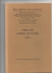 Eissfeldt O - Liber Genesis Eissfeldt O - Liber Genesis