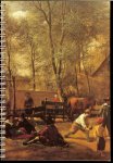 Jan Steen 1626 - 1679 omslag  De Kegelaars - Kunstagenda 1982 .. met elke week een illustraties