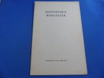 Eng, Johannes van der - Dostoevskij romancier. Rapports entre sa vision du monde et ses procedes litteraires
