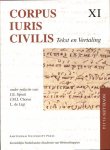 auteur onbekend - Corpus Iuris Civilis Novellen 51 - 114