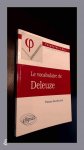 Zourabichvili, Francois - Le vocabulaire de Deleuze