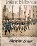 Schiff, Frédéric: - Le défilé des Bataillons Scolaires. Marche militaire pour le piano