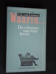 Jacob van Lennep - Waarin  .....De columns van mijn leven