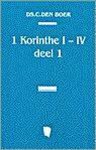 Den Boer - Eerste brief paulus aan korinthiers 1-6 1