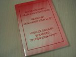 Geene, H.J.A. van - Gij mensenkind, neem een stuk hout ! Neem dan een ander stuk hout ! Voeg ze dan aan elkander tot een stuk hout ! / druk 1