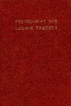 Traeger, Ludwig. - Festschrift für Ludwig Traeger : zum 70. Geburtstage am 10. Juni 1926.