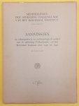 KONINKLIJK KOLONIAAL INSTITUUT TE AMSTERDAM. - AANWINSTEN OP ETHNOGRAFISCH EN ANTHROPOLOGISCH GEBIED VAN DE AFDEELING VOLKENKUNDE VAN HET KOLONIAL INSTITUUT OVER 1940 en 1941. Mededeelingen der Afdeeling Volkenkunde van het Koloniaal Instituut Extra Serie No. 5.