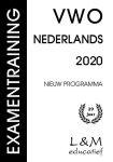 G.P. Broekema, Gp Broekema - Examentraining Vwo Nederlands 2020