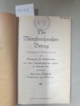 Schmitz, Theodor : - Der Münzfernsprecher-Betrug. Inaugural-Dissertation (Univ. Köln) :
