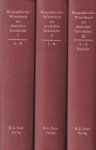  - Biographisches Worterbuch zur deutschen Geschichte. Begrundet von H. Rossler und G. Franz. Zweite, vollig neubearbeitete und stark erweiterte Auflage bearbeitet von K. Bosl, G. Franz, H.H. Hofmann