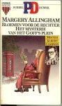Allingham, Margery  .. Illustraties omslag van  Silvan Steenbrink - Bloemen voor de rechter .. Het mysterie van het Goff's Plein. Twee in een