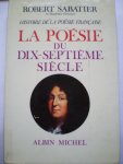 Sabatier, R - La poésie du dix-septieme siecle.