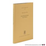 Wrege, Wolf Reinhard. - Die Rechtstheologie Paul Tillichs.