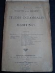  - Bulletin de la Societe des Etudes Coloniales et Maritimes