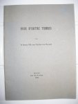Zuylen van Nyevelt, baron Alb. van - - Voix d'outre tombes.