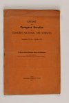 Marinus, Albert - Extrait des comptes rendus du congrès national des sciences. Bruxelles, 29 juin - 2 juillet 1930