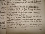 -. - Beurs zak-boekje voor het jaar 1830, waarin men, behalve den almanak, nog vinden kan: berigt van het afrijden der diligences, post- en vrachtwagens, eene aanwijzing van het vertrek der brieven, eene volledige lijst van de ligplaatsen en het ve...