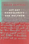 Dijk,H.van red. - / zeventien teksten uit Hs. Brussel, K.B., 15.589-623
