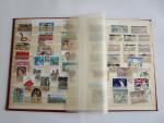 Filatelie - POSTZEGELS 16 pagina's met 482 postzegels AUSTRALIE en NIEUW ZEELAND