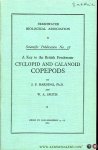 HARDING, J. / SMITH, W. - A key to the British freshwater cyclopid an calanoid copepods