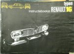 Renault - Instructieboekje Renault 16 1972