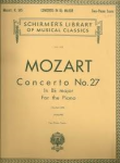 MOZART, Wolfgang Amadeus - CONCERTO NO. 27 - In Bb major - For the Piano [K. 595]