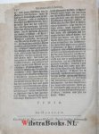 Pietersz., Pieter - Opera, Dat is: Alles wat van dien rechtsinnighen Leeraer, inder eenvoudigheyd beschreven is: Bestaende in dese acht navolgende deelen, daer in dat veele grootelijcks verbetert en vermeerdert zijn. Als 1. De Wegh nae Vreden-stadt. 2. Toetz-stee...