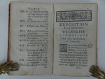 Benigne Bossuet, Jacques. - Exposition de la doctrine de l'eglise catholique sur les matiéres de controverse.