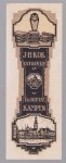 ( Henri) Wils (1892 - 1962) - (BOEKENLEGGER / BOOKMARK) J.H. KOK uitgever
