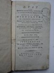  - Lyst der ondertrouwde, geborene en overledene personen, binnen de stad Middelburg en derzelver ambachten: benevens eene opgave der ziektens, waaraan de overledenen gestorven zyn. Alsmede een lyst der verkochte huizen, erven, hoven, landeryen, ...