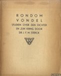Sterck, J.F.M. - Rondom Vondel. Studiën over den dichter en zijn kring