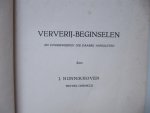 J. Nunnikhoven - Ververij Beginselen (en onderwerpen die daarbij aansluiten)