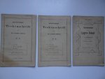 Tempelmans Plat, A.G.J.. - Stuivers teekenschrift voor de Lagere School. No. 1 & 2 + supplement.