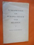Synode Wesseldijk/ Emmen - Fundamenten en perspectieven van belijden / proeve van beschrijving