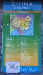 Engels/Chinees - China Central (2) Geographical Map 1 : 4 000 000
