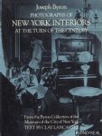Byron, Joseph - Photographs of New York Interiors at the Turn of the Century. From the Byron Collection of the Museum of the City of New York Byron, Joseph - Photographs of New York Interiors at the Turn of the Century. From the Byron Collection of the Museum of the City of New York