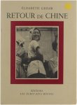 Elisabeth Grisar - Retour de Chine