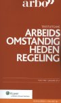  - Arbeidsomstandighedenregeling / 2012 / Tekstuitgave