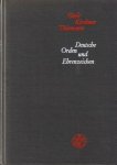 Geeb, Hans Karl, Heinz Kirchner, Hermann-Wilhelm Thiemann, - Deutsche Orden und Ehrenzeichen. Kommentar zum Gezetz über Titel, Orden und Ehrenzeichen und eine Darstellung deutscher Orden und Ehrenzeichen von der Kaiserzeit bis zur Gegenwart met Abbildungen. [2.Auflage]