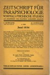 Tenhaeff, W.H.C., P.A. Dietz, H. Wolf, F. Cazzamalli, W. Crookes, G. Geley, F. Grunewald, A. Hofmann, E.K. Müller, H. Price & H. Rohracher - Verzameling parapsychologische studies: boeken, overdrukken, tijdschriftnummers.