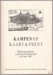 Poutsma, Jan - Kampen op Kaart & Prent. Verkoopexpositie in de Koornmarktspoort 4 - 26 mei 2001.