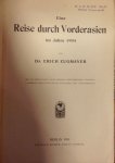 Zugmayer, Dr. Erich - Eine Reise Durch Vorderasien Im Jahre 1904