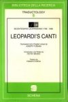 LEOPARDI, GIACOMO / TUSIANI, JOSEPH (translated into the English verse by) - Leopardi's Canti