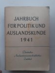 Redactie - Jahrbuch fur Politikund und auslandskunde 1941 Redactie - Jahrbuch fur Politikund und auslandskunde 1941