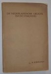 Schouten, A. - De Nederlandsche groote trawlvisscherij.